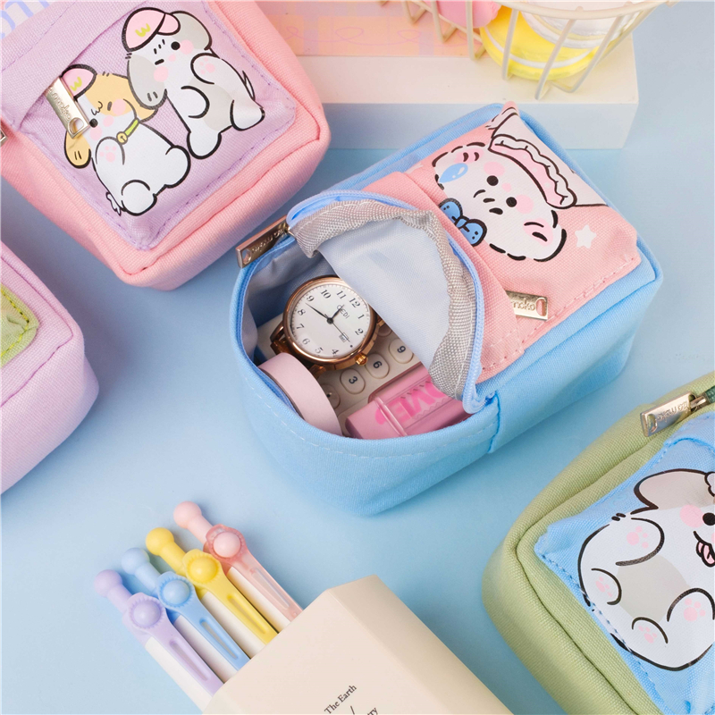 Distributor Cartoon Cavnas Cute Girls Pencil Case Pen Bag - China Pencil  Bag, Pen Bag